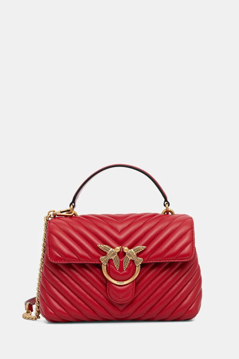 Pinko geantă crossbody pentru femei din piele