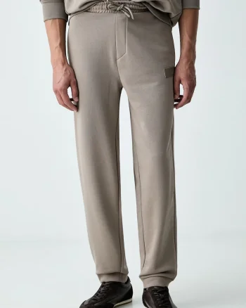 BOSS Green pantaloni de trening pentru bărbați cu bumbac JT_Long Pants