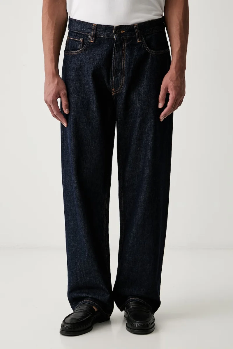 Emporio Armani blugi loose pentru bărbați