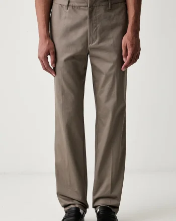 Emporio Armani pantaloni regular pentru bărbați din bumbac cu elastan