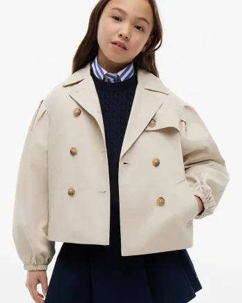 Tommy Hilfiger geacă de tranziție pentru copii cu bumbac
