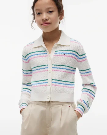 Tommy Hilfiger cardigan pentru copii cu bumbac