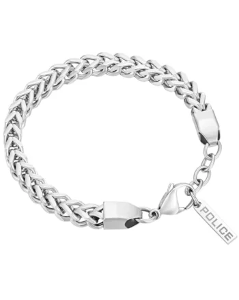 Bratara  Pinched PEAGB0006702, Argintiu