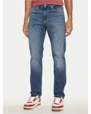 Blugi barbati  culoare bleumarin, din denim