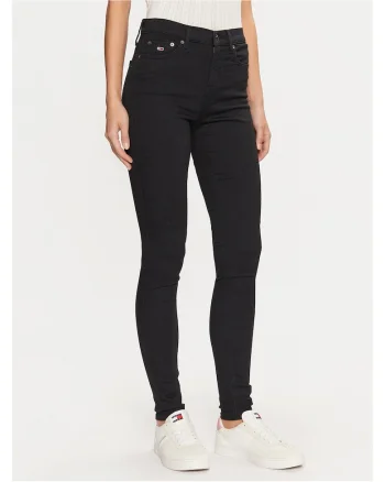 Blugi dama  negru, denim,