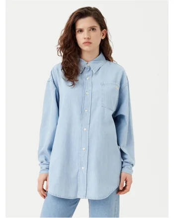 Camasa din denim pentru femei