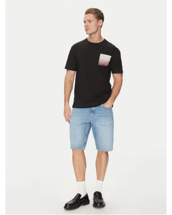 Tricou pentru barbati,  negru, bumbac