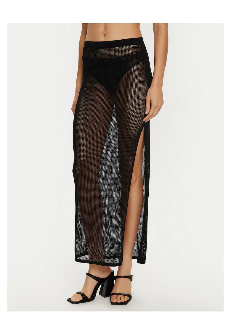 Fusta maxi,  negru,