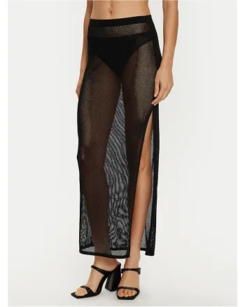 Fusta maxi,  negru,
