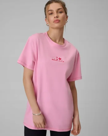 Tricou pentru dama,  roz, bumbac