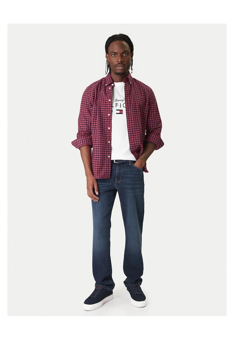 Blugi barbati  bleumarin, din denim