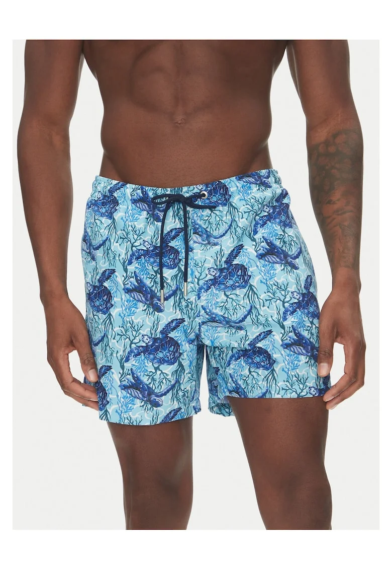 Costum de baie barbati,  albastru