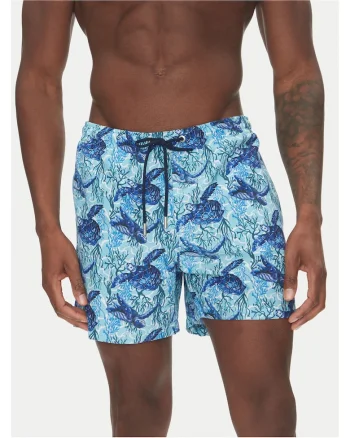 Costum de baie barbati,  albastru