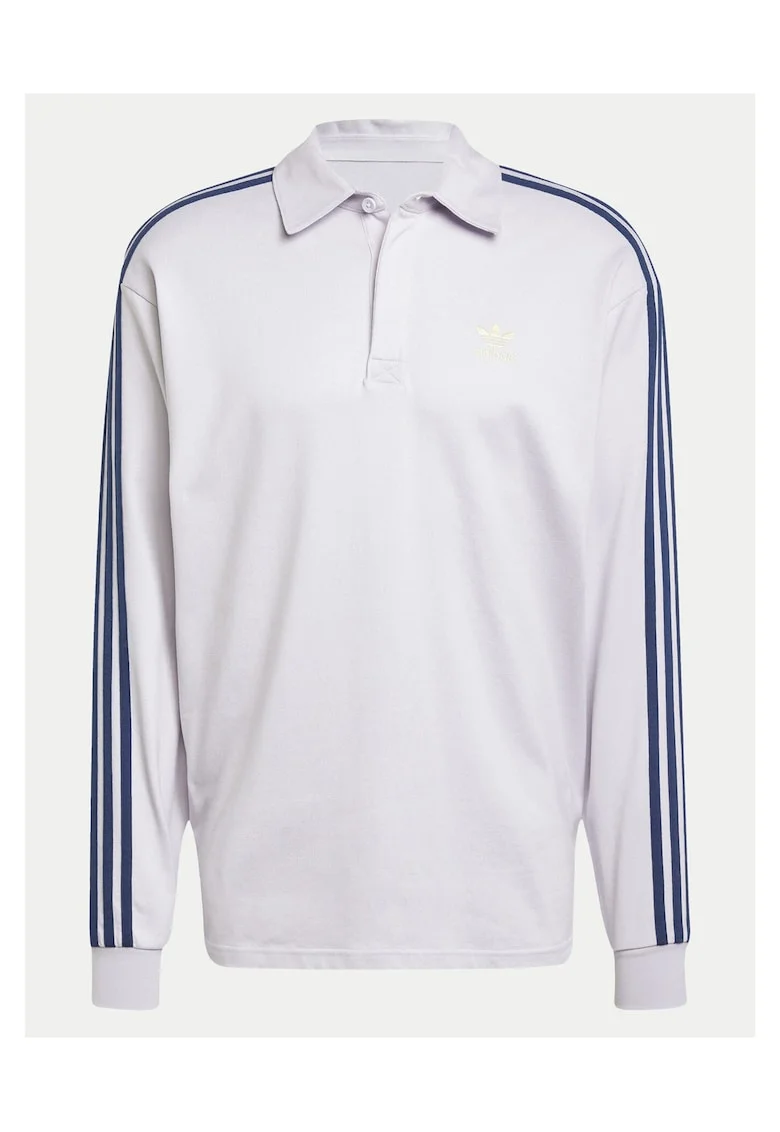 Bluza barbati  alb/albastru, bumbac,