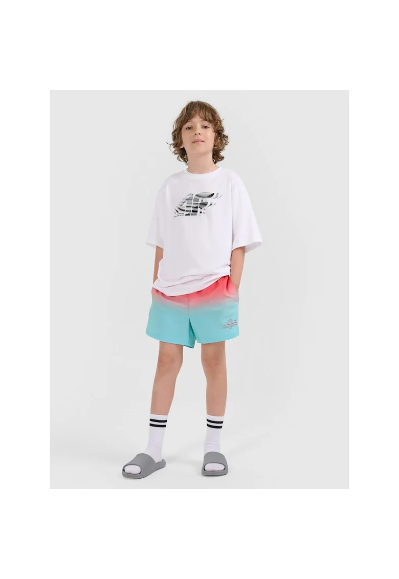 Costum de baie copii,  de plaja, poliester, Albastru