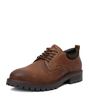Pantofi barbati,  piele naturala, maro,