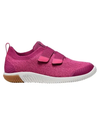 Tenisi dama  KNX Knit DS, flexibili, respirabili, roz, textil, set de 2 curele elastice