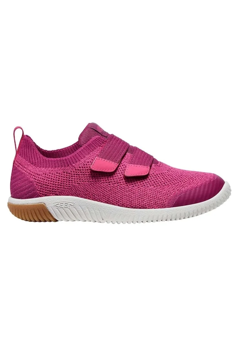 Tenisi cu velcro din material textil