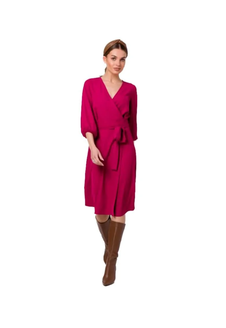 Stil Rochie mini de dama Outak S340 pruna, Roz
