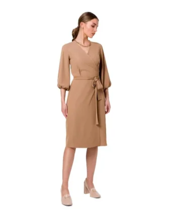 Stil Rochie mini de dama Outak S340 bej, Bej