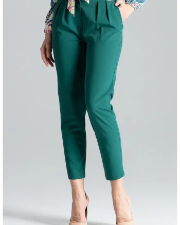 Pantaloni eleganti de dama Gilcrest L028 verde, Verde