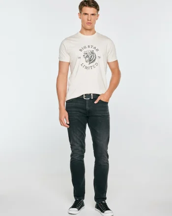 Tricou din bumbac organic cu imprimeu logo .