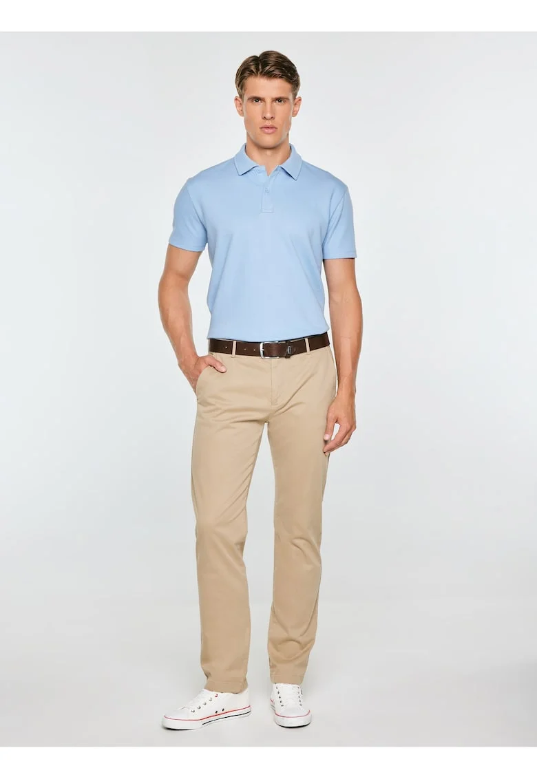 Tricou polo din bumbac.