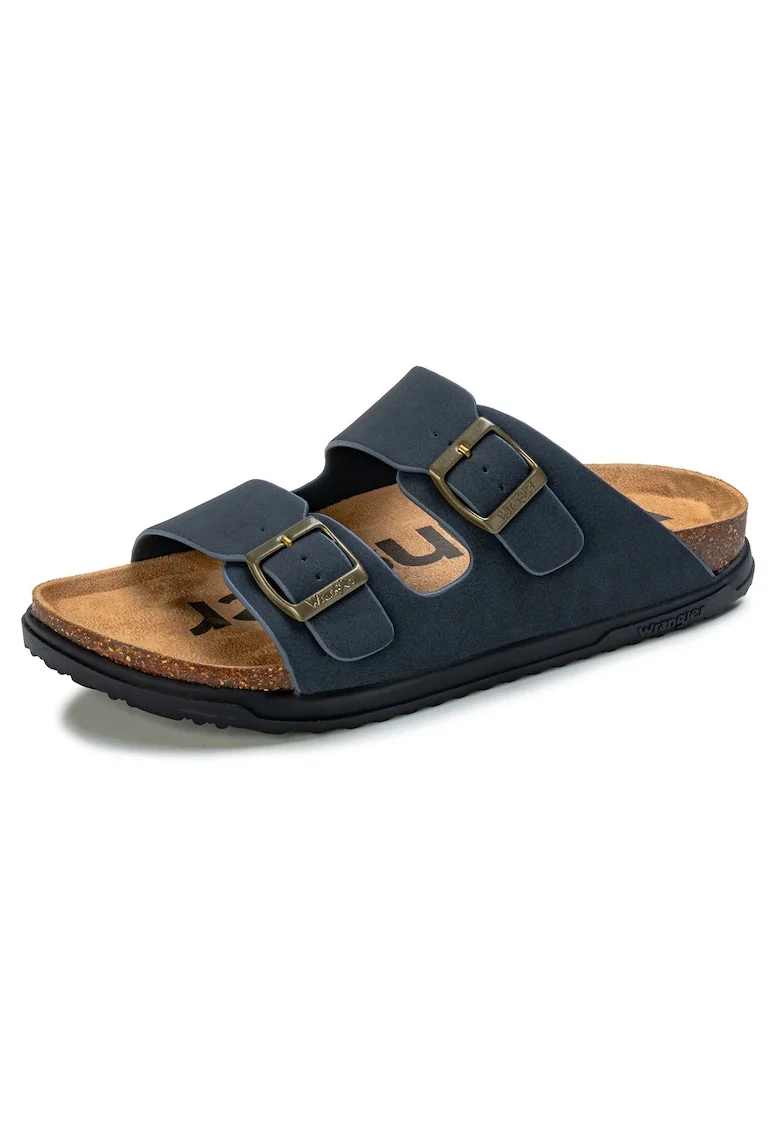 Papuci barbati  BELVILLE SLIDER, bleumarin, sintetic