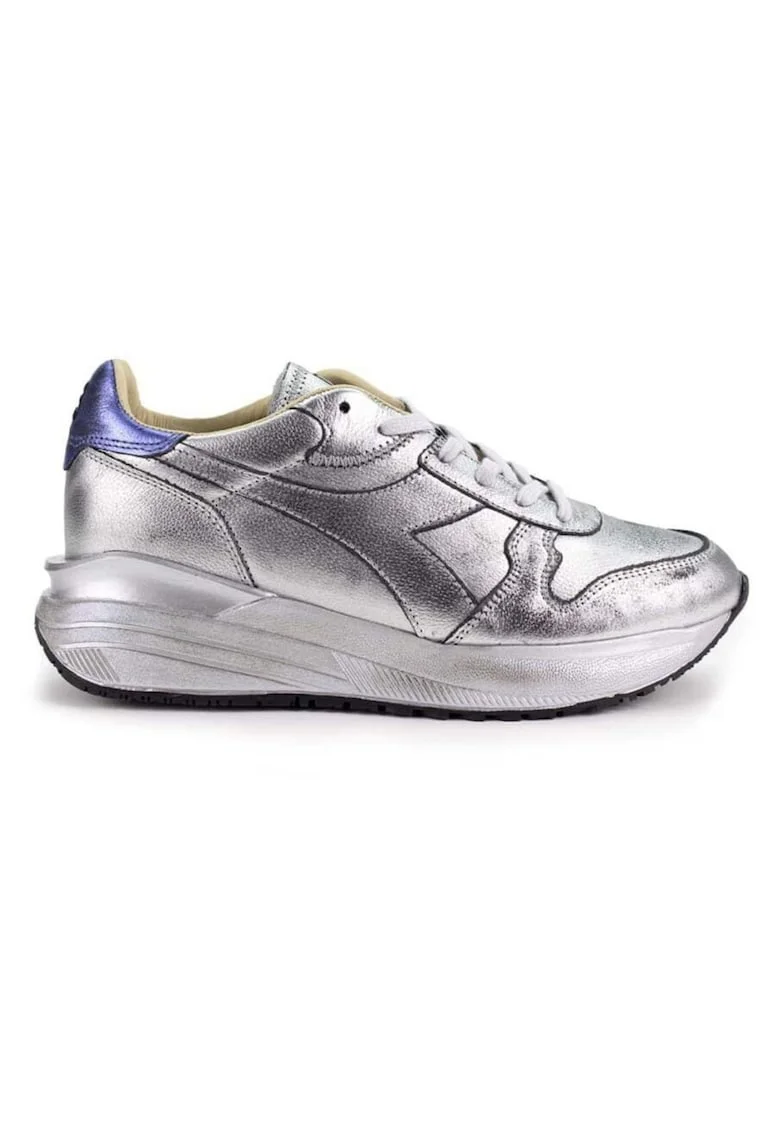 Pantofi sport din piele cu talpa wedge Venus,