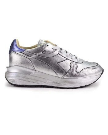 Pantofi sport din piele cu talpa wedge Venus,