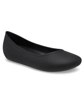 Balerini Dama,  Croslite, Brooklyn Flat, Negru, Negru