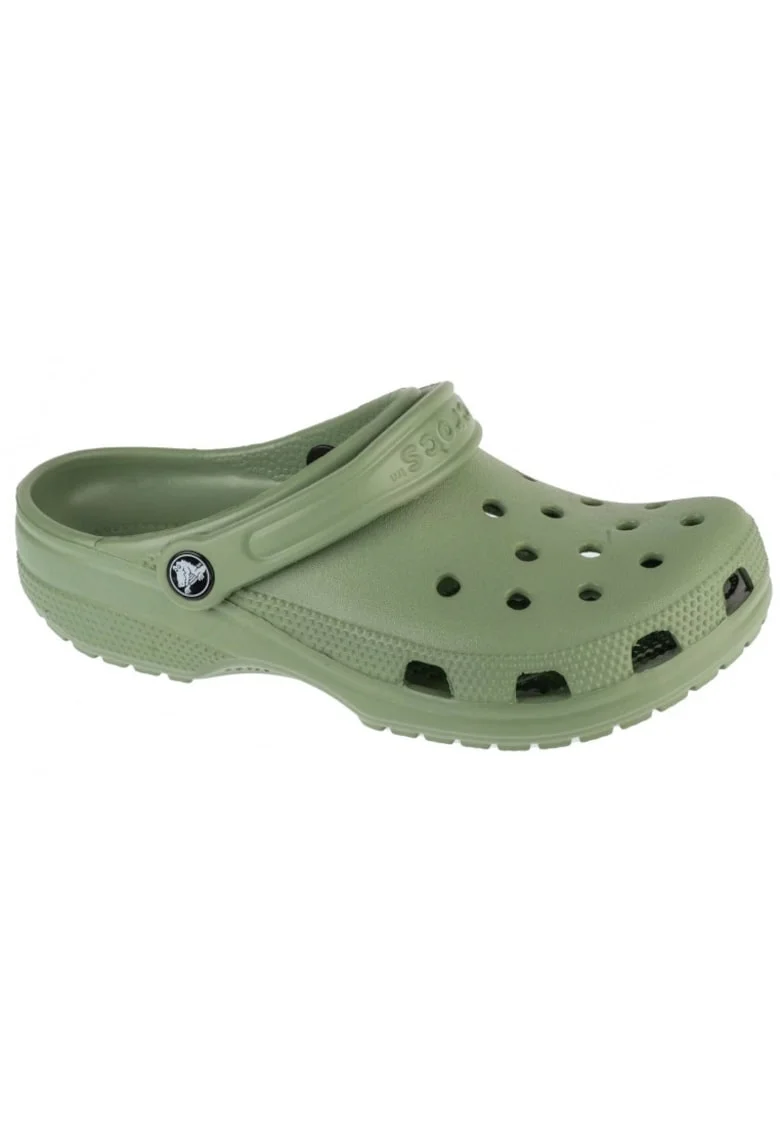 Slapi barbati,  Classic, sintetic, verde