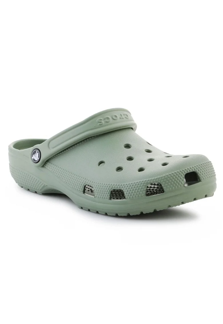 Saboti barbati,  Classic Clog 204977, Verde masliniu