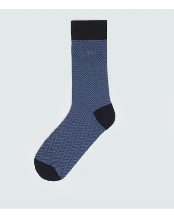 Sosete lungi cu model geometric