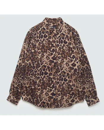 Camasa lejera cu animal print Salmana 804