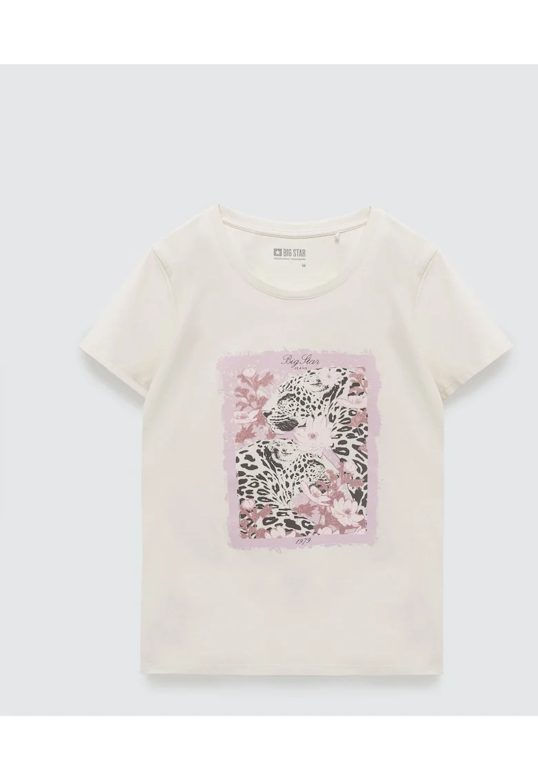 Tricou cu decolteu rotund Rellka 103