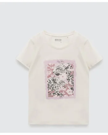Tricou cu decolteu rotund Rellka 103