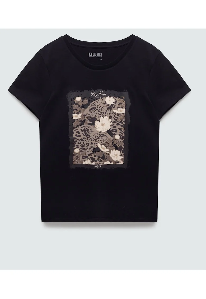 Tricou cu decolteu rotund Rellka 906