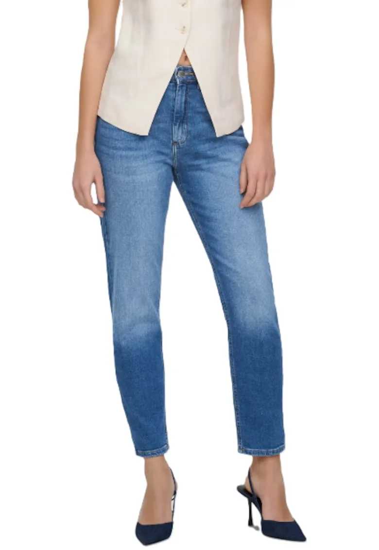Blugi crop mom fit Veneda