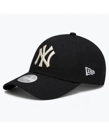 Sapca dama din bumbac cu logo  Metallic Logo negru, Negru