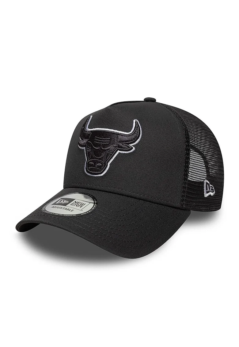 Sapca trucker Chicago Bulls Outline, Gri carbune