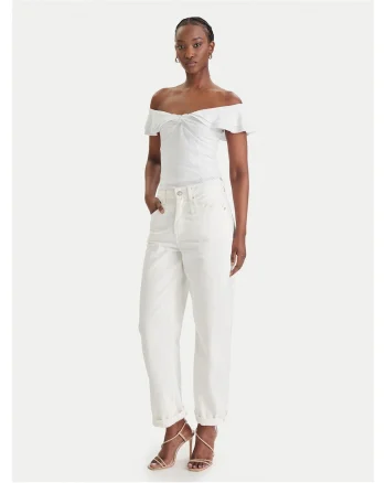 Bluza dama,  alb, 55% bumbac, 39% poliester