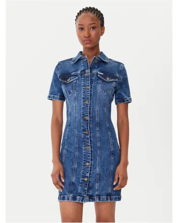 Rochie din denim  albastru, femei