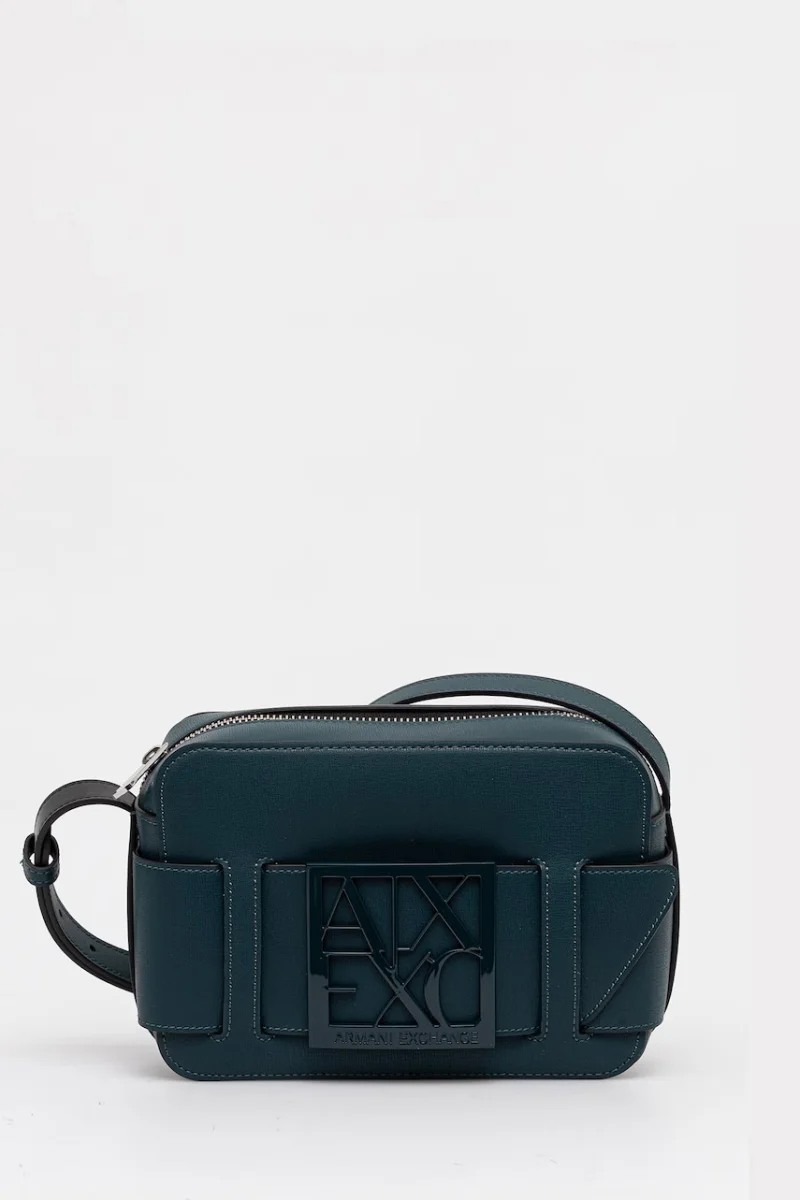 Armani Exchange geantă crossbody pentru femei cu imitație de piele