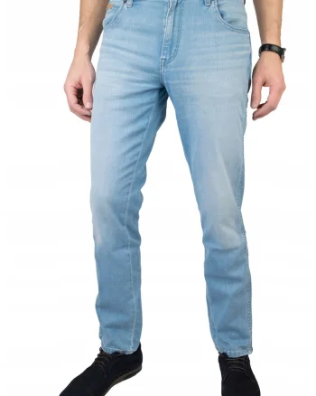 Blugi barbati  Texas Slim, Stretch, Spot Lite, Albastru