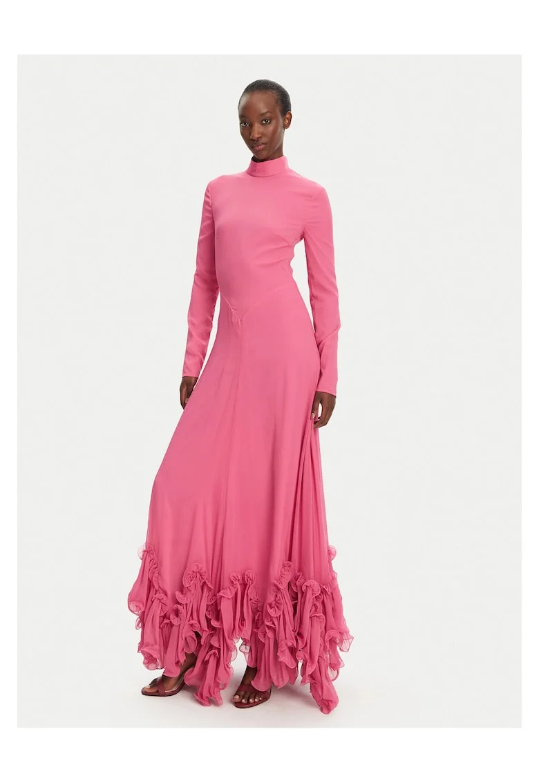 Rochie de seara,  roz, maxi