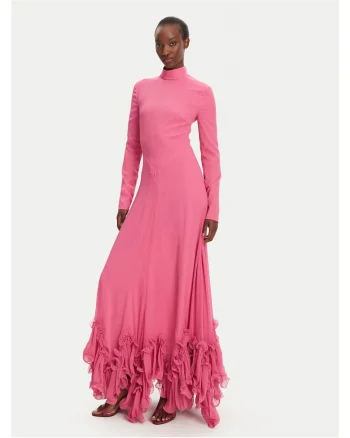 Rochie de seara,  roz, maxi