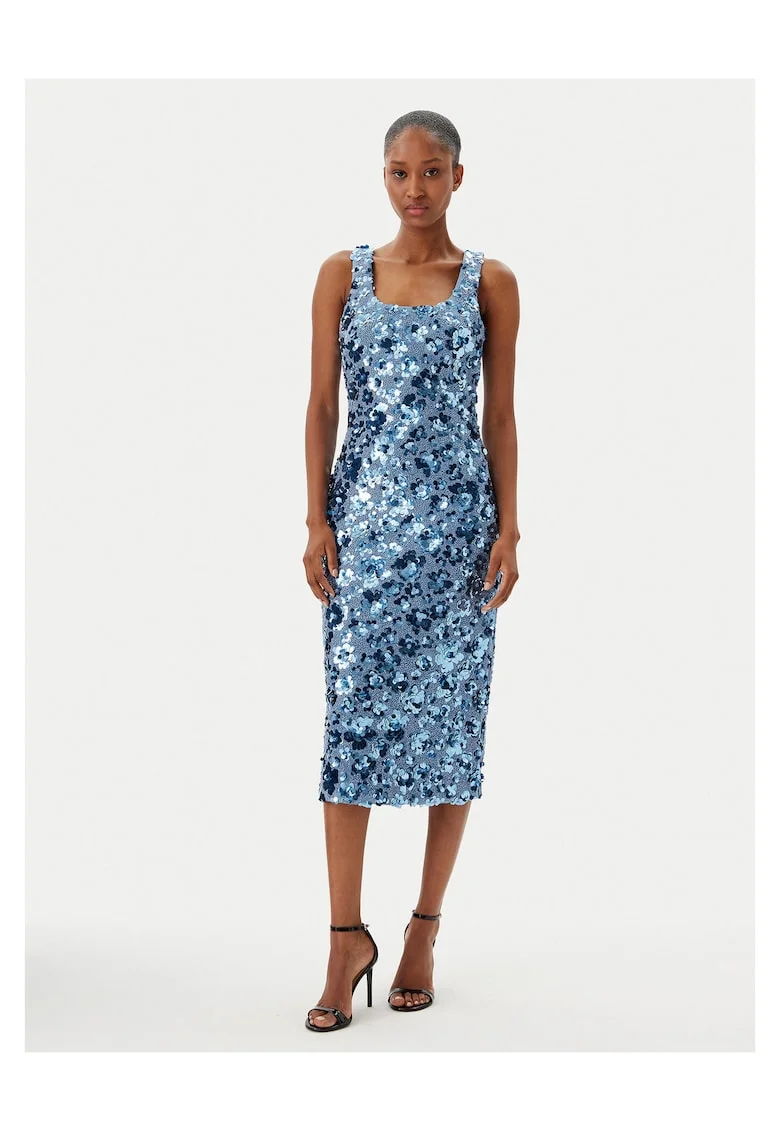 Rochie de cocktail,  albastru deschis, femei,