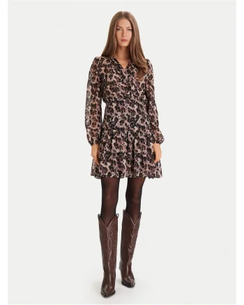 Rochie casual dama  maro