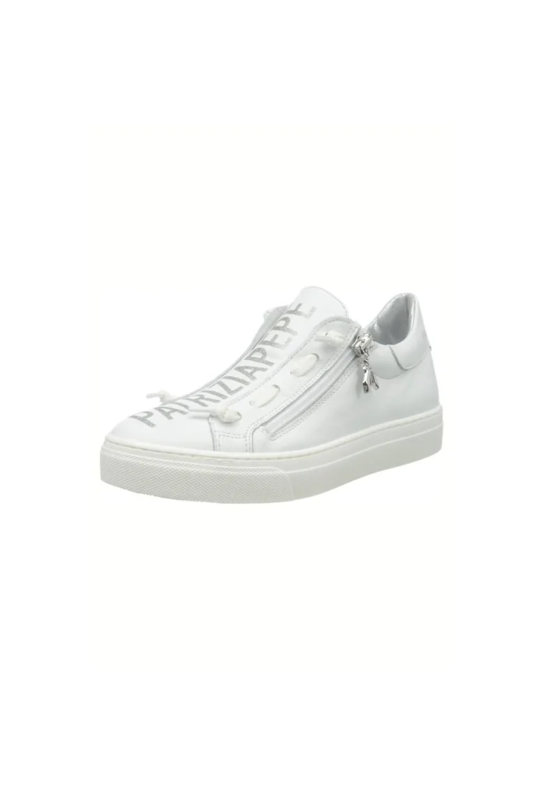 Pantofi sport pentru fete,  Piele naturala, Alb,